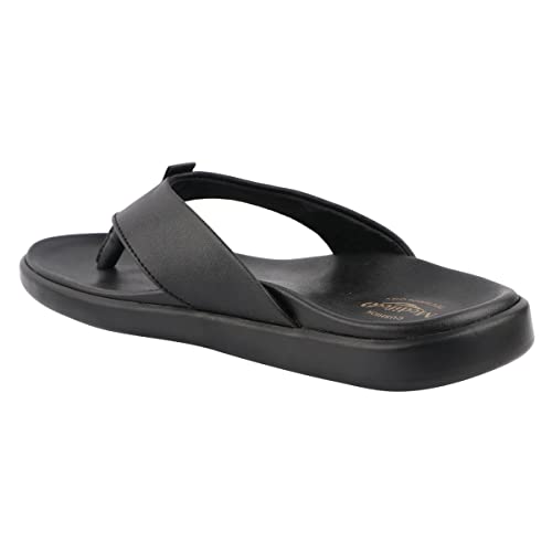 Image of Medifeet Men's LeatherZ Slippers