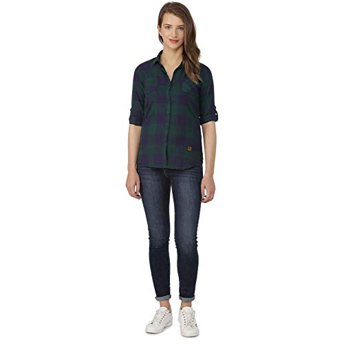 Image of PINACOLADA Women's Checkered Casual Shirt