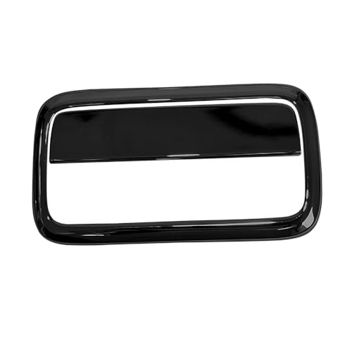 Ixoraqum 「ダイハツ アトレー/ハイゼットカーゴ S700V/S710V型 2021年〜For ATRAI/HIJET CARGO 」に適用 リア ドア ハンドル カバー ノブ パネル ガーニッシュ (ピアノブラック)