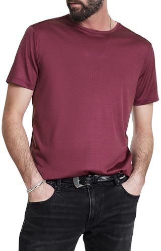 John Varvatos Men's Amanto Crew, Plum