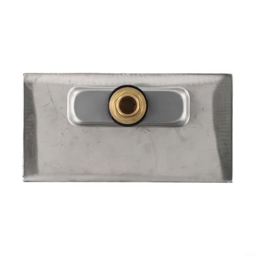 Noteflora Wall-Mounted 304 Stainless Steel Pool Fountain With Mirror Finish, G1/2 Thread Waterfall Feature For Swimming Pool