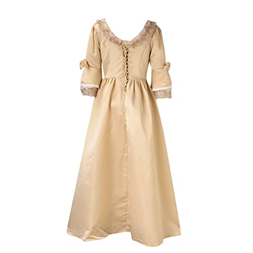 Robe de princesse longue style rétro au tombé fluide impeccable
