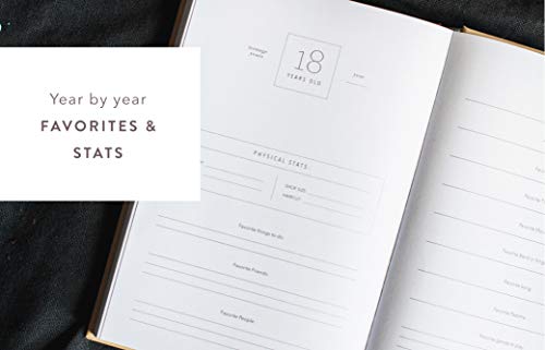 Promptly Journals, A Complete Childhood History Journal - A Prompted Journal For Pregnancy Through Age 18, Pregnancy Journal And Baby Book, Baby Memory Book (Grey) #TOP6