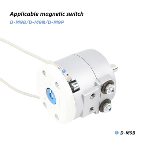 Cylindre pivotant pneumatique CDRBS30-90S rotation précise - 6