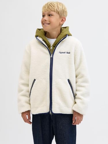 Blouson teddy JACK & JONES junior veste mi-saison noire pour garçon
