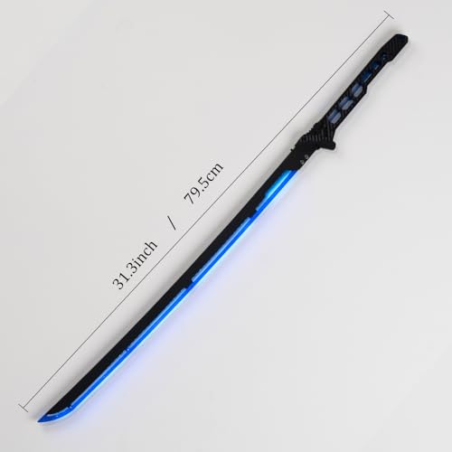 Future LED Sword, 31.3 inches LED Sword Model for Halloween Cosplay Costume Props,Fit Party Music Festival Accessorie