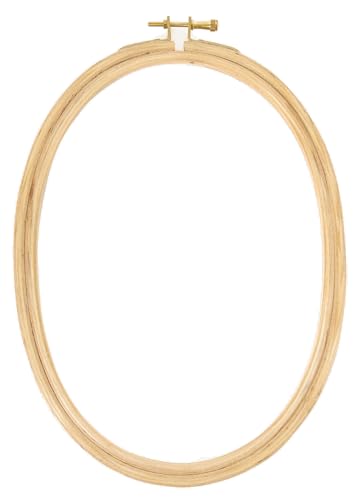 Dmc U2108 Oval Wooden Embroidery Hoop/Frame thumb #1