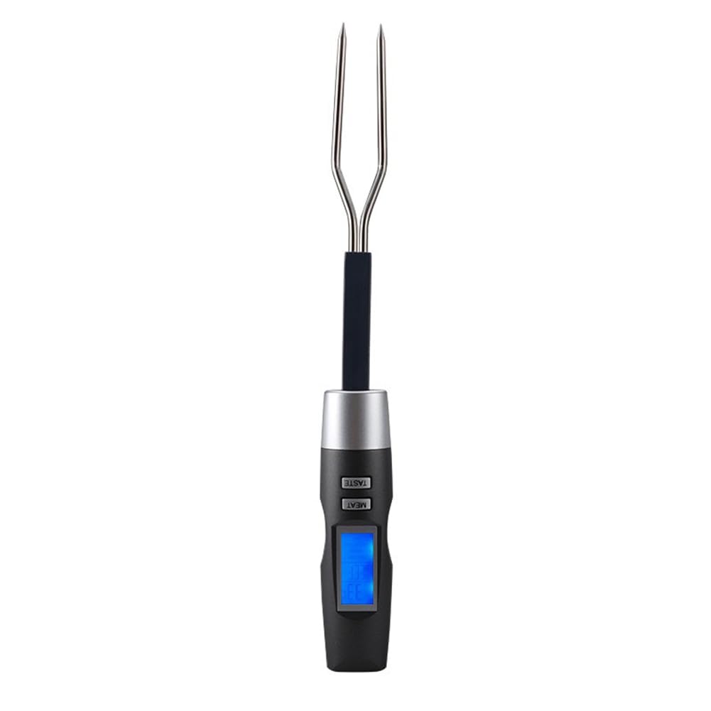 Vjsujehgy Digital Kitchen Food BBQ Meat Beef Turkey Steak Grill Fork Probe