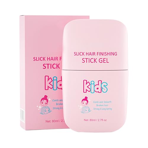 Gel Para El Cabello Para Niños Para Niños | Gelado Gel De Estilo A Base De Plantas Con Una Fuerte Bodega De Larga Duración | Lápiz De Cabello Hidratante Para Fiestas De Baile, Escuela, Eventos Y Sesio
