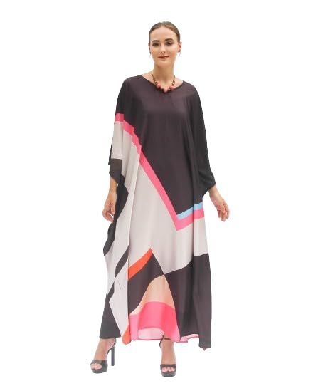 GenericBeautifull Soft Satin Silk Kaftan Beachwear Dress Resort Wear Long Caftan Kaftan Gift For her,regular wear kaftan.