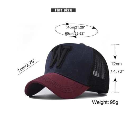 Gorra de béisbol bordada estilo camionero de algodón miniatura 2