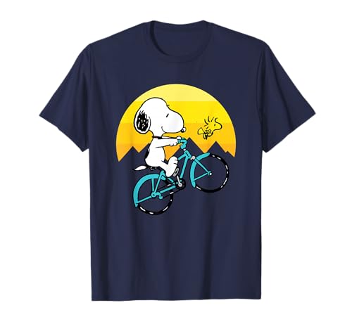 Peanuts - Snoopy Spring en bicicleta Camiseta