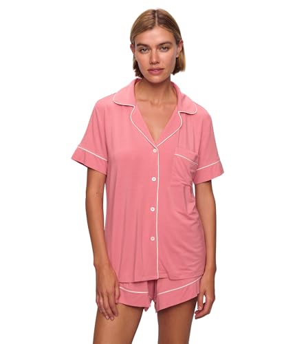 Image of Eberjey Gisele Rib Relaxed Short PJ Set