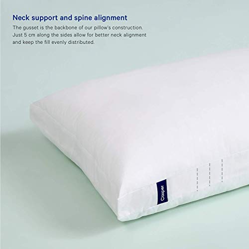 CASPER Pillow — Adaptive and Cooling Properties Combined with Comfort & Support for All Sleeping Positions — Standard… - Image 3