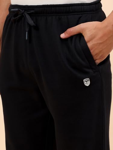 Image of Cantabil Track Suit for Men | Winter Wear Mock Collar with Full Zipper Upper Poly Cotton Fabric Colour Block Pattern