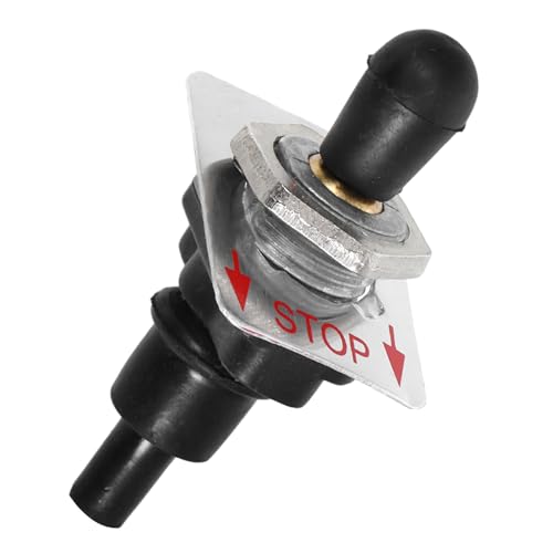 GLEAVI Interruptor de Palanca para Arranque y Parada de Motosierra 041Av, Compatible Cortacésped y Recortadora, Pieza de Repuesto para Uso en Exteriores y Mantenimiento