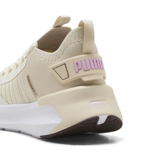 Image of Puma Women's Softride Symmetry Fuzion Wn'sRoad Running Shoe, Warm White Alpine Snow Mauve Glow, 4.5 UK