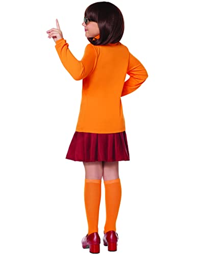 Disfraz infantil Velma Scooby-Doo para niñas miniatura 2