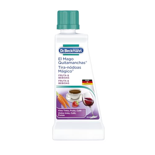 Dr. Beckmann El Mago Quitamanchas Fruta y Bebidas | combate las manchas de vino tinto, café y más | 50 g