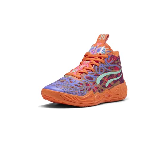 PUMA Kids Boys Mb.04 Creativity Pack Lace Up Sneakers Shoes Casual - Purple - Size 4.5 M2