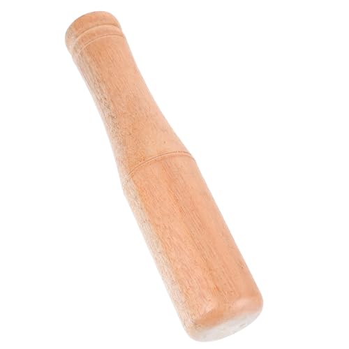 Sewroro Küchenstößel aus Holz Handliches Küchengerät zum Zerkleinern von Gewürzen und Knoblauch für Täglichen Gebrauch zu Hause Zufällige Farbe