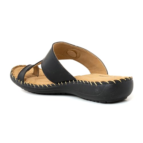 Image of Khadim's 5942756 Lightweight Durable Extra Soft Trendy Premium Stylish Casual Slip-On Heels For Women
