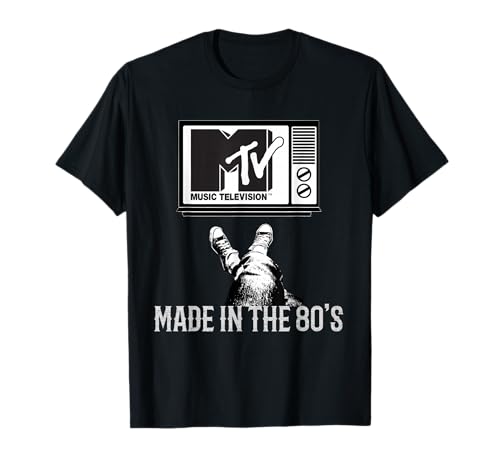 MTV Made in The 80's Vintage Shirt para fãs de TV homens mulheres t-shirt