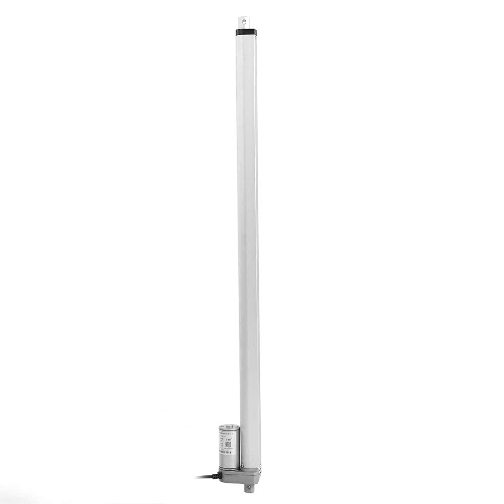 Actuador lineal de carrera eléctrica, actuador lineal de 12 V con metal, actuador lineal, actuador lineal eléctrico, soporte de motor eléctrico de elevación de actuador lineal para automoción (700 mm)