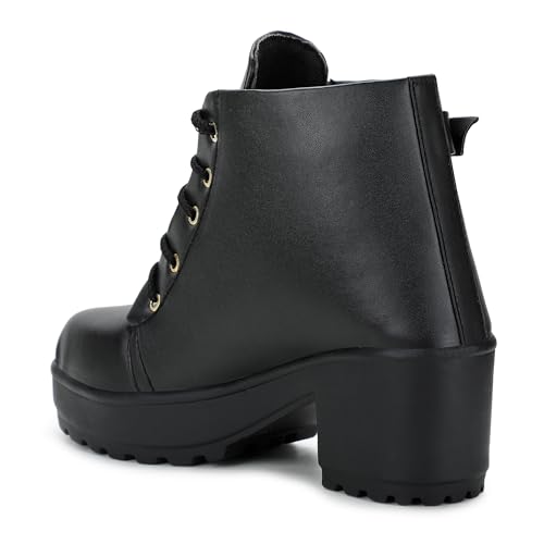 Image of black boots for women