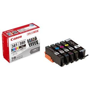 Canon BCI-381s インクカートリッジセット Amazon.co.jp: キヤノン インクタンク BCI-381s+380s／5MP : パソコン