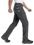 Designed for Outdoor Enthusiasts: Steep climbs leaving you sweaty? Stream crossings soaking your cuffs? Fumbling for your phone mid-hike? These hiking pants men feature built-in mesh vent panels that actively wick away heat and moisture. Snap-button ...