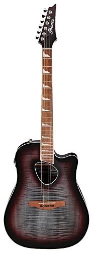 Ibanez Alt30Fm Acoustic Red Doom Burst High Gloss #TOP1