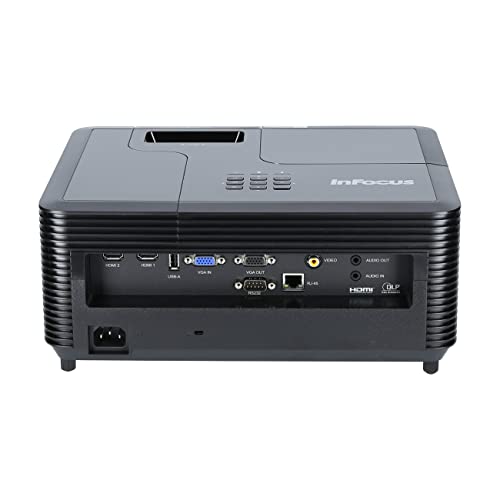 InFocus IN2134 DLP XGA 4500 Lumens, 1.3X Zoom, 3X HDMI, VGA, 3D and Wi-Fi Ready TechStation Projector - Thumbnail 4