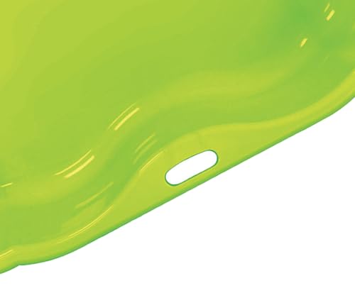Ondis24 Wassermuschel Sandmuschel Sandkasten 2-teilig aus Kunststoff Muschel mit Deckel (Lime Wolke, 87cm)