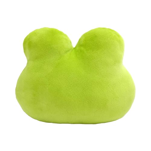 Image of Northwest Keroppi Hello Keroppi Cloud Pillow 12 inch - Plush Kids Stuffed Toy, Cartoon Character, Bedroom Decor, Gift for Girls & Boys