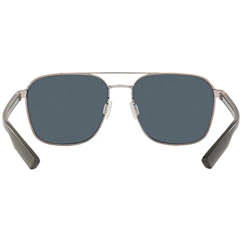 Image of Costa Del Mar Mens Wader Rectangular Sunglasses