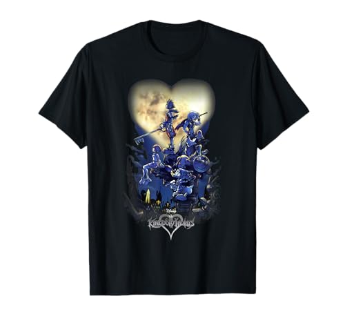 Disney Kingdom Hearts Group Shot Logo T-Shirt