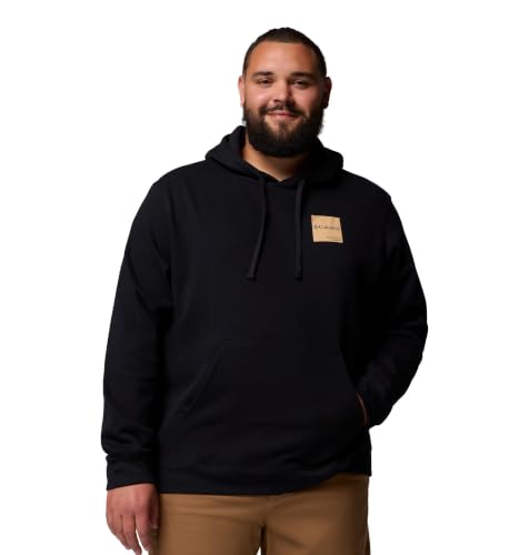 Columbia Herren Trek Hoodie, Schwarz/Boxy-Marke, Medium – Ansicht 5