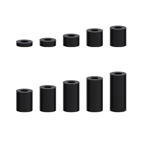 Tutuxio 300pcs Nylon Round Spacers