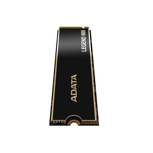Image of ADATA LEGEND 900 - PCIe Gen4 x4 M.2 2280 Solid State Drive (SSD) - 2TB High-Speed Storage - Up to 7,000 MB /s Read Speed - Built-In Heatsink & Durable Design - Ideal for Gamers, Creators & PC Builders