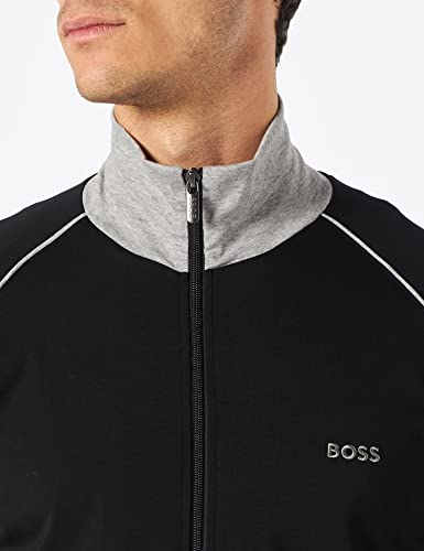 BOSS Hommes Mix&Match Jacket Z Veste en Coton Stretch avec Passepoil et Logo - Image 4