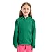Phedrew Cotton Kids Hoodie Sweatshirt Midweight Long Sleeve Pullover Boys Girls Tops Clothes for Toddlers(Age 2-14) Forest Green