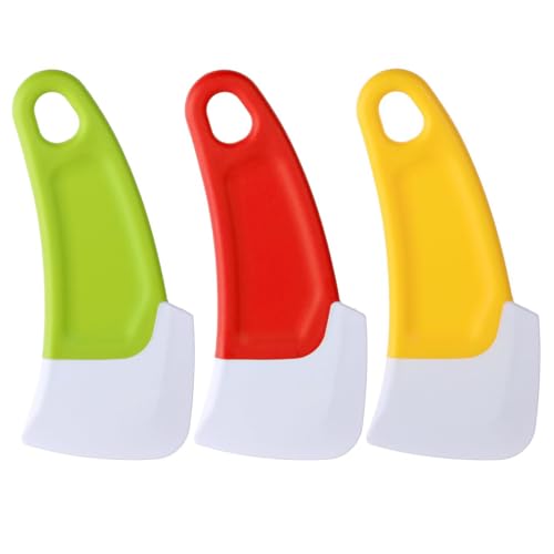 Raspador de Cocina Silicona,3 PCS Espátula Flexible de Silicona Espátulas de Silicona para Limpieza Cocina Gadget y Herramientas para Pasteles Aparatos de Lavado de Cocina Gel de Sílice