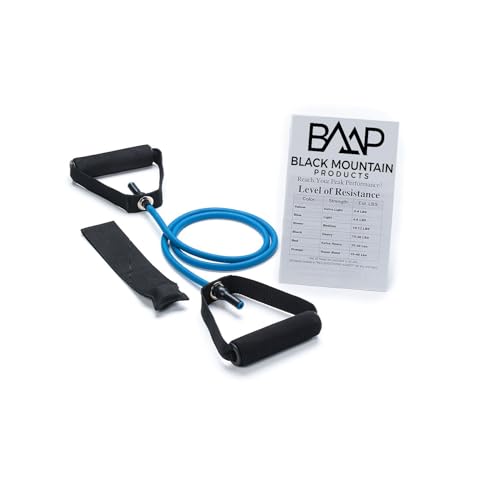 Black Mountain Products New Strong 5 -Pounds Resistance Bands,Blue