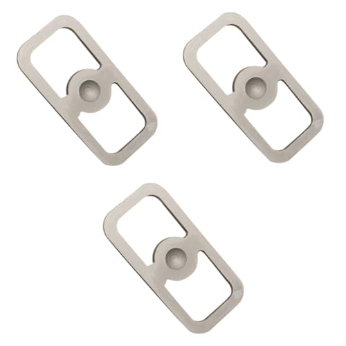 OSALADI 3pcs High Carbon Steel Portable Fire Starter for Camping Hiking Hunting Lighter