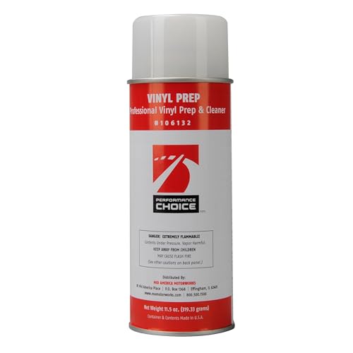 Vinyl Prep for Interior Color Coat