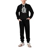[ロニコン] 上下セット 子供服 アンダーテール ゲーム キャラ 集め パーカー トレーナー パジャマ キッズ スウェットパーカー スウェットパンツ 女の子 男の子 130CM