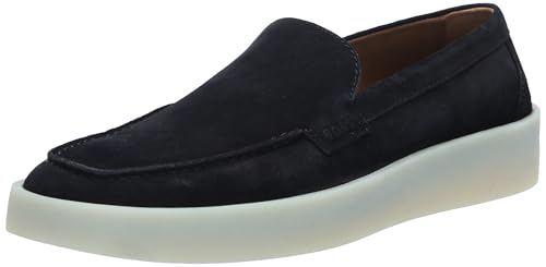 Image of BOSS Women's Suede Rubber Sole Loafers