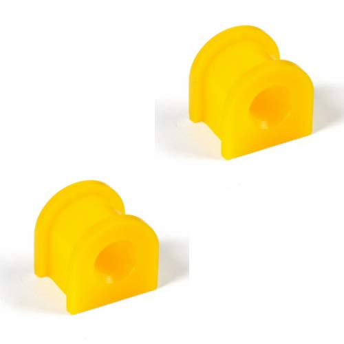 Siberian Bushing Polyurethane Pack of 2 Anti-Roll Sway Bar Rear Suspension 18 mm Compatible with Mitsubishi Lancer Evolution CY2A CY3A CY4A CY5A CY8A CX2A CX3A CX8A
