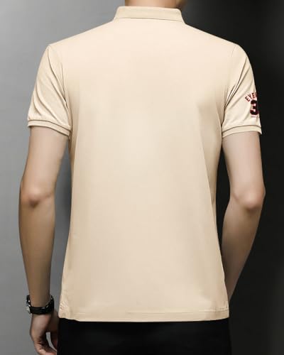 Image of Men's Regular Fit Solid Polo T Shirt |Half Sleeves Collar Tshirts for Men| Casual Tshirt